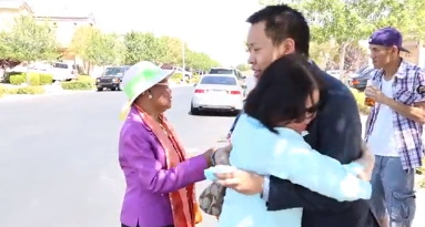 Son Surprises Mom with a new house on Mother's Day